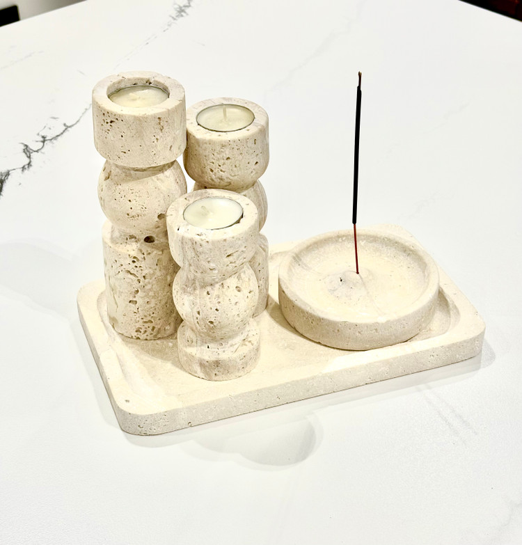 ست شمع و عود