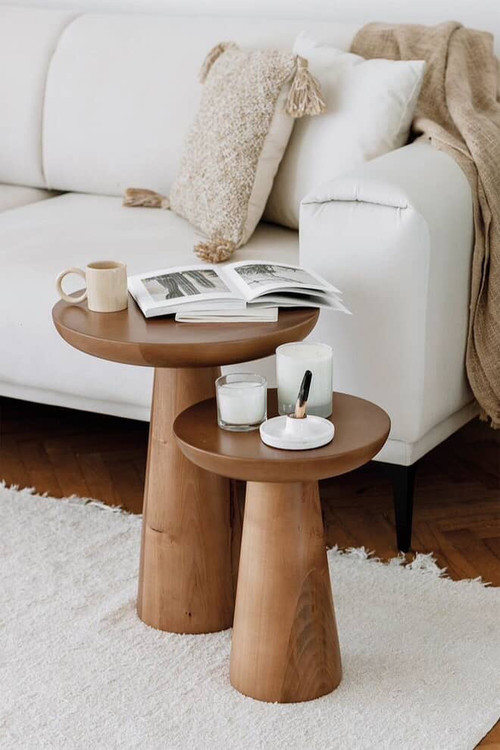 میز عسلی چوبی