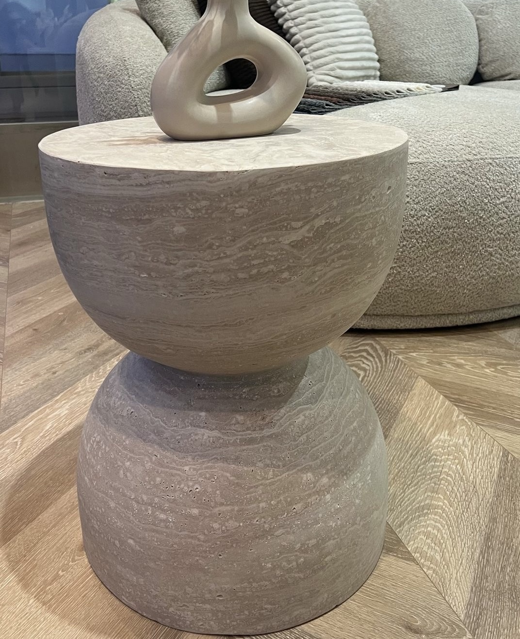 میز عسلی سنگی