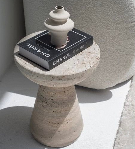 میز عسلی سنگی