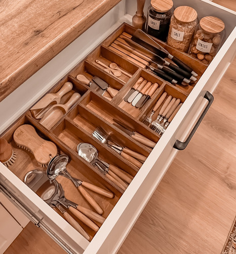 جا قاشقی چوبی بزرگ