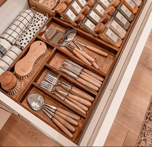 جا قاشقی چوبی سایز کوچک