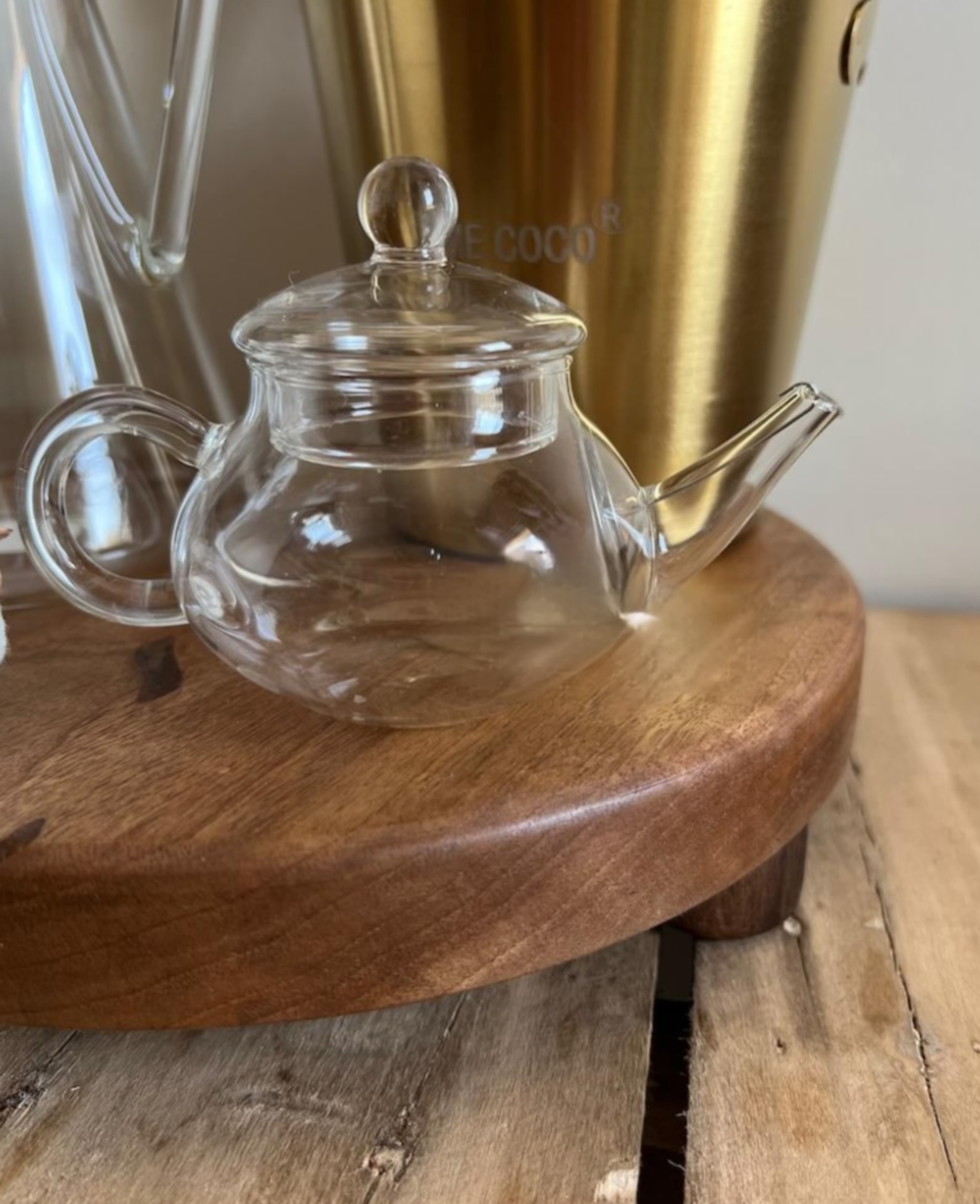 قوری شیشه ای