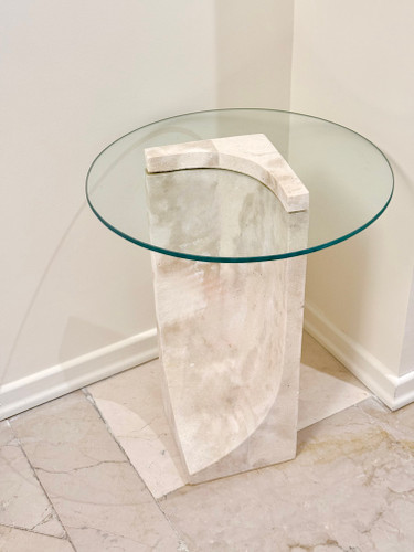 میز عسلی سنگی