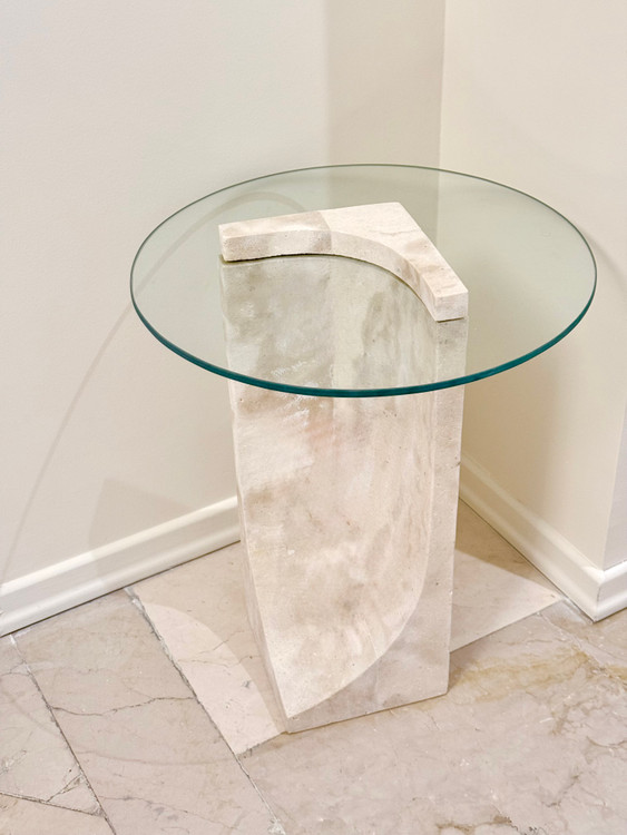 میز عسلی سنگی