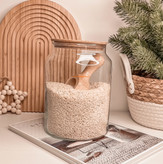 بانکه شیشه ای و پیمانه