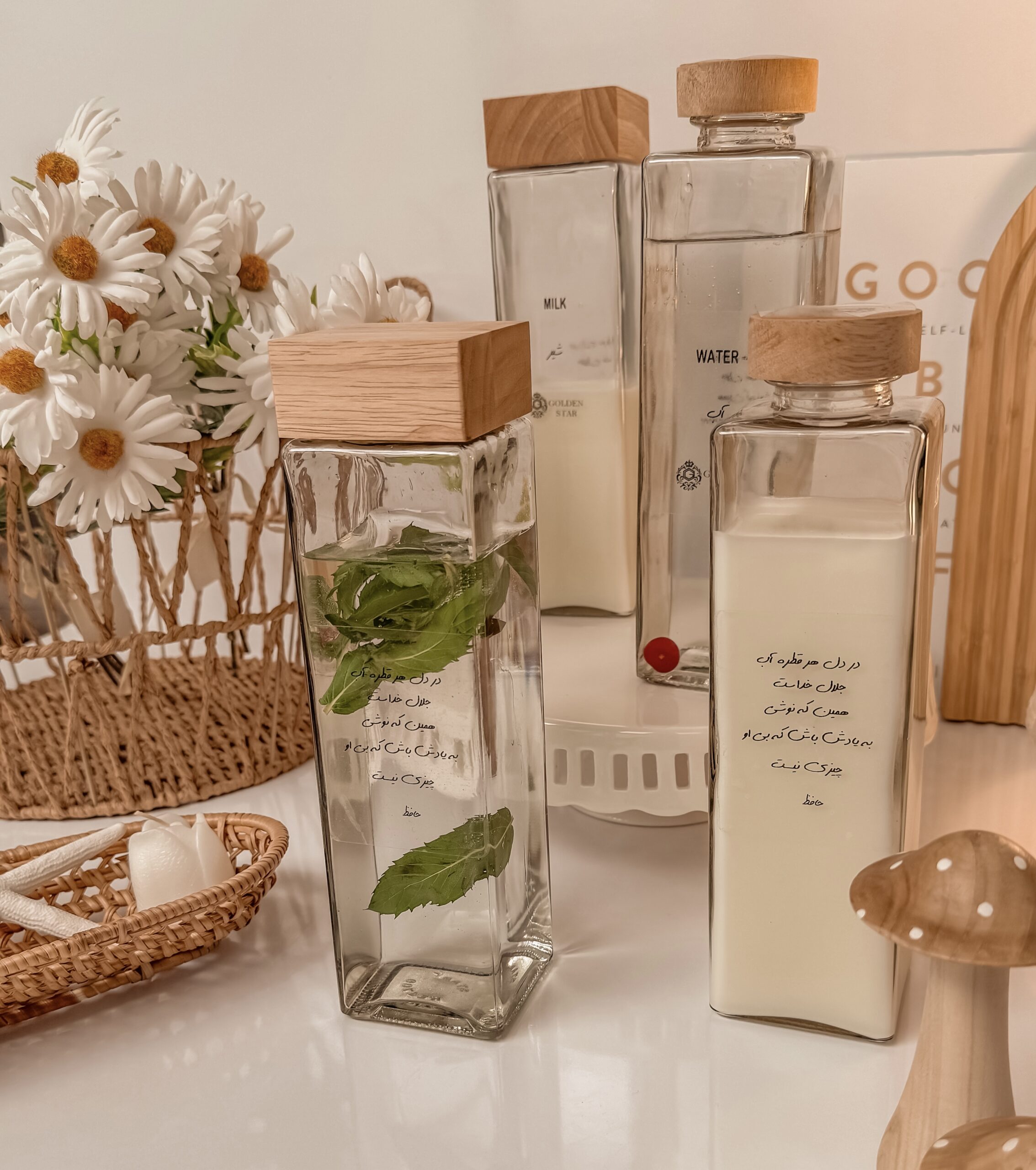 بطری شیشه ای