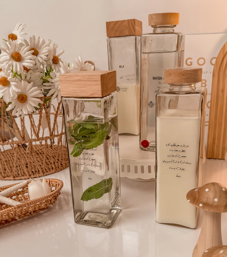 بطری شیشه ای