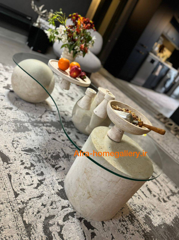 میز جلو مبلی سنگی